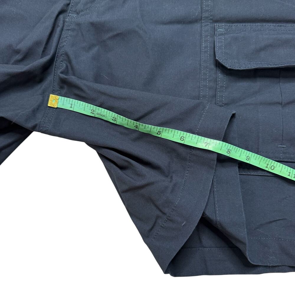 SAVANE *NEW* Hiking Shorts in Navy Blue Size 44 Mens Cotton Blend Cargo Pockets - Picture 8 of 8